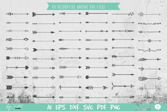 Decorative Arrows SVG Bundle: Your Go-To Ornament Set