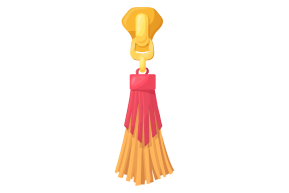 Decorative Zip Puller with Leather Tasse: A Designer's Detail