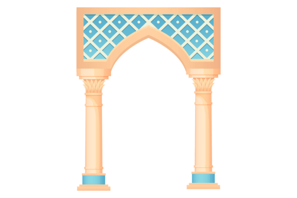 Egyptian Vintage Arch. Decorative Baroqu: A Guide for Creators