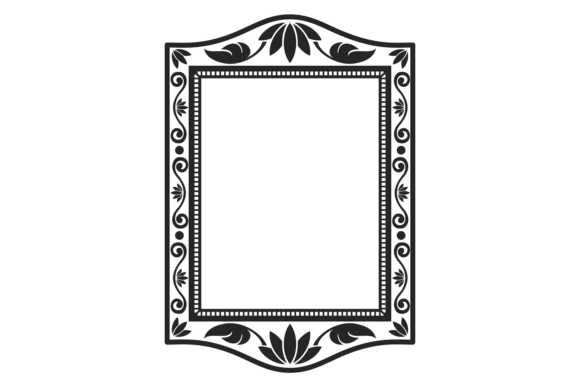 Elegant Ornaments: The Decorative Filigree Rectangle Frame