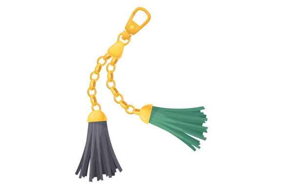 Golden Chain Tassel Trinket: Where Ornament Meets Design