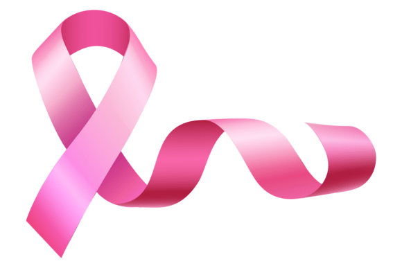 Pink Ribbon. Decorative Satin Label. Can: A Designer's Guide