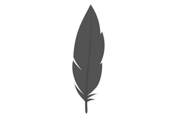Writing Feather Icon. Decorative Flight: Where Tradition Meets Motion